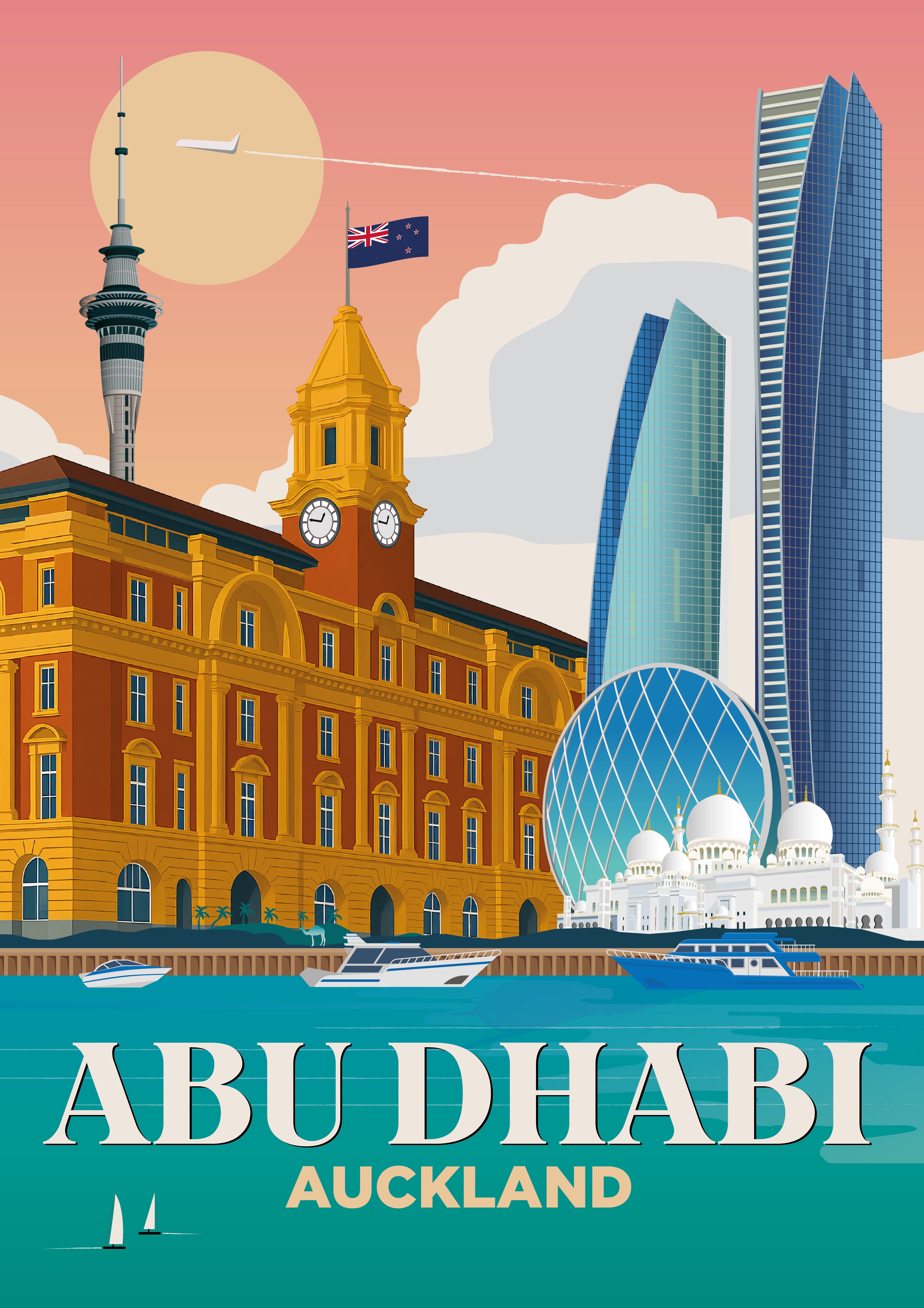 Abu Dhabi x Auckland