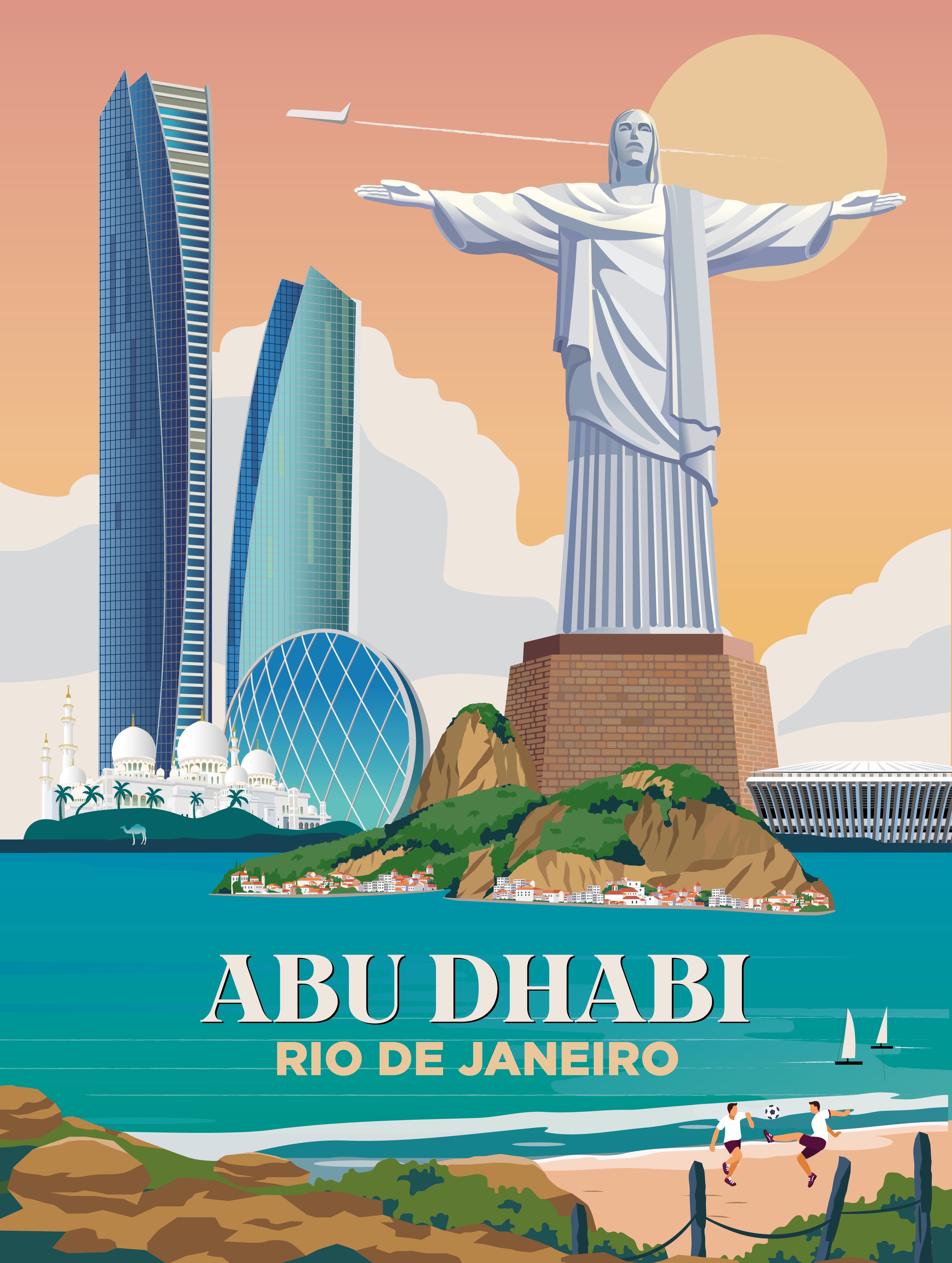 Abu Dhabi x Rio de Janeiro