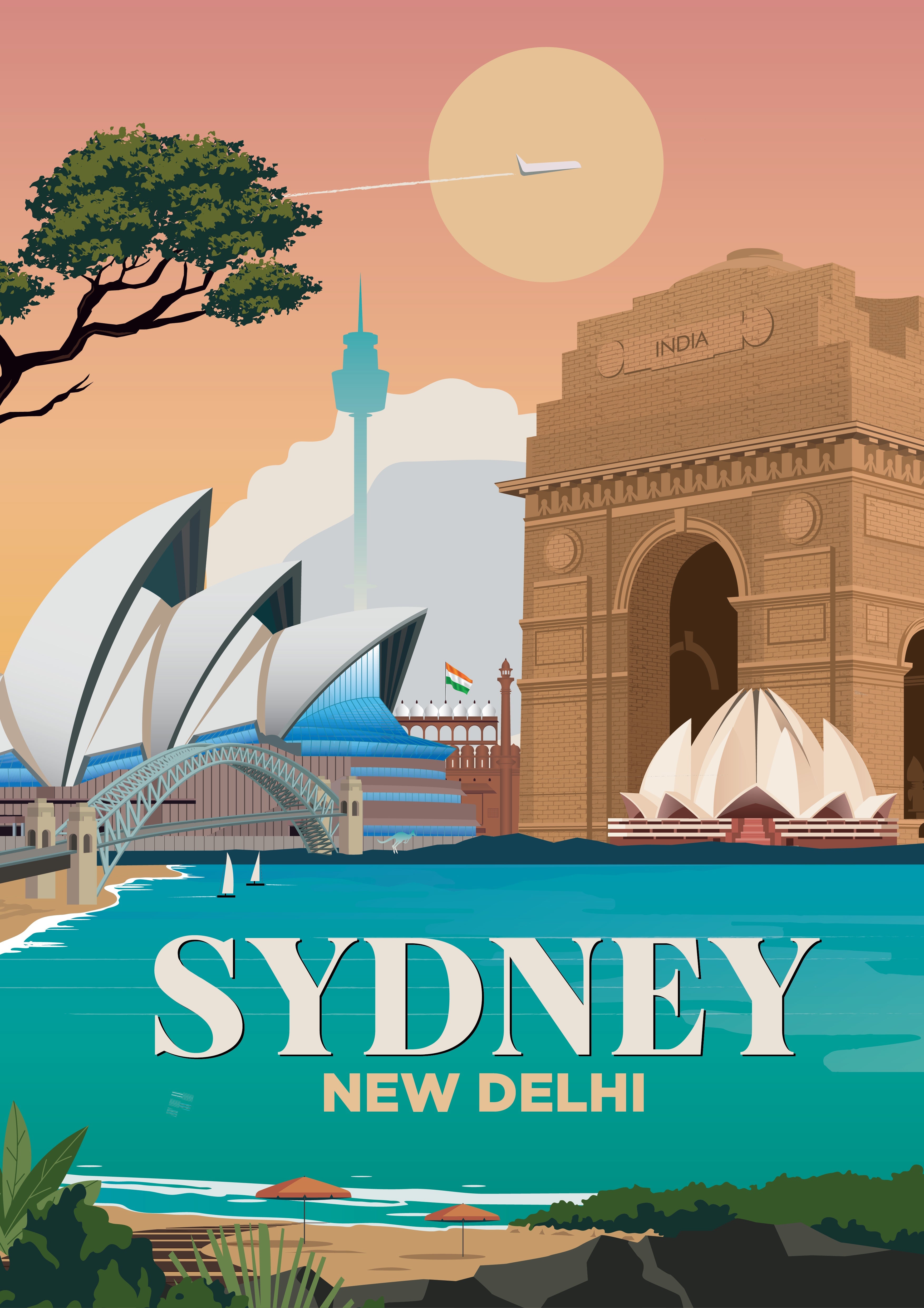 Sydney x New Delhi