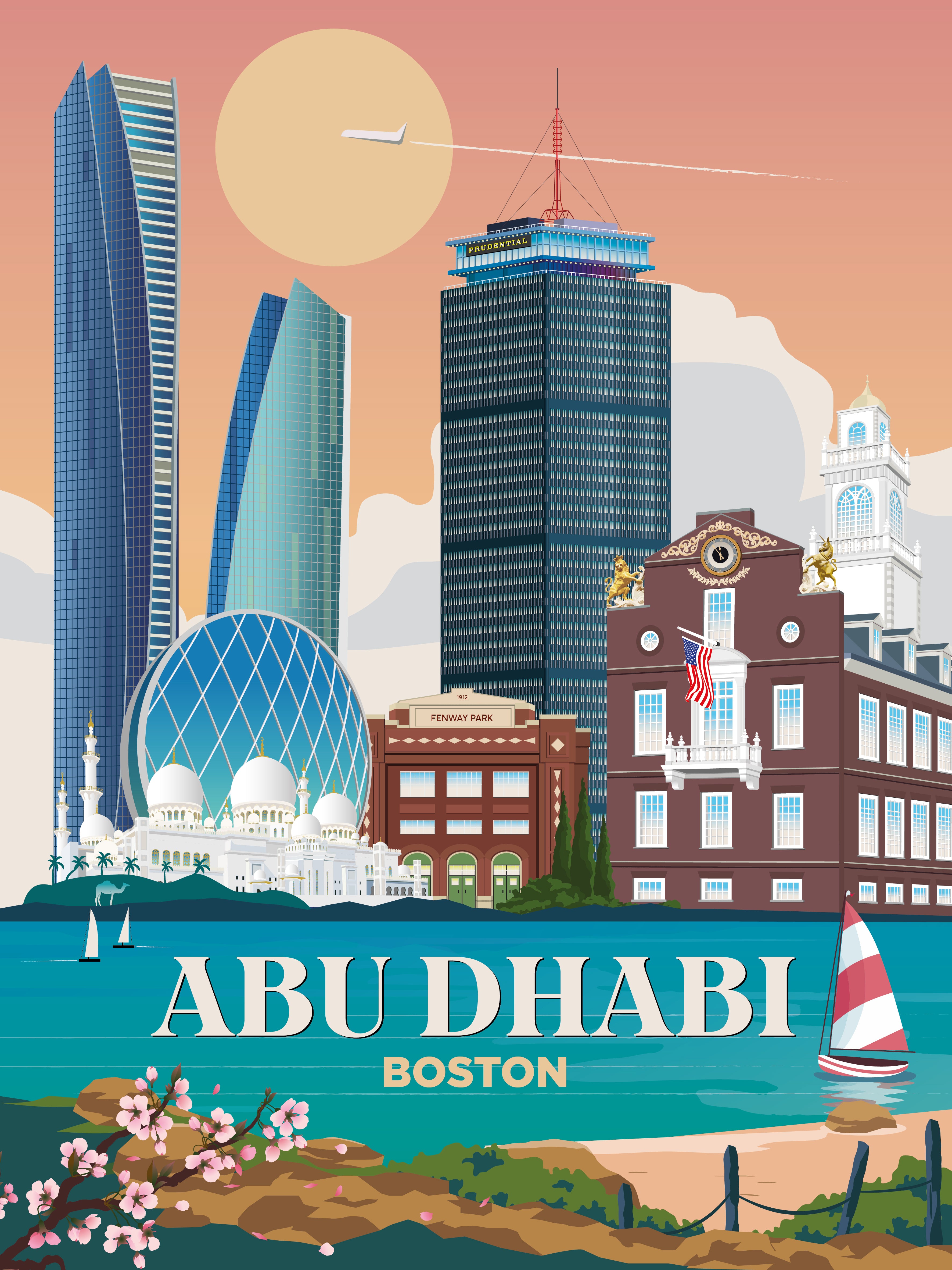 Abu Dhabi x Boston