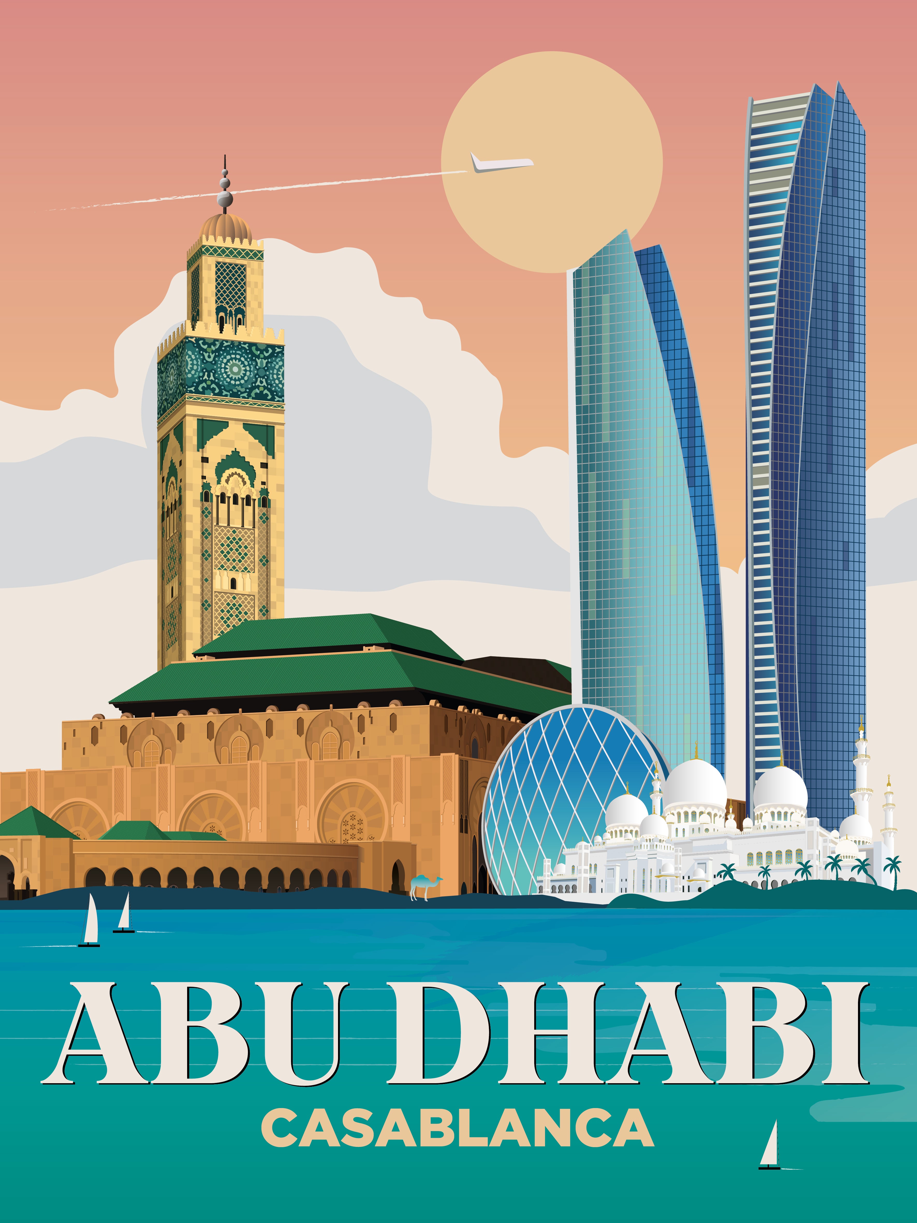Abu Dhabi x Casablanca