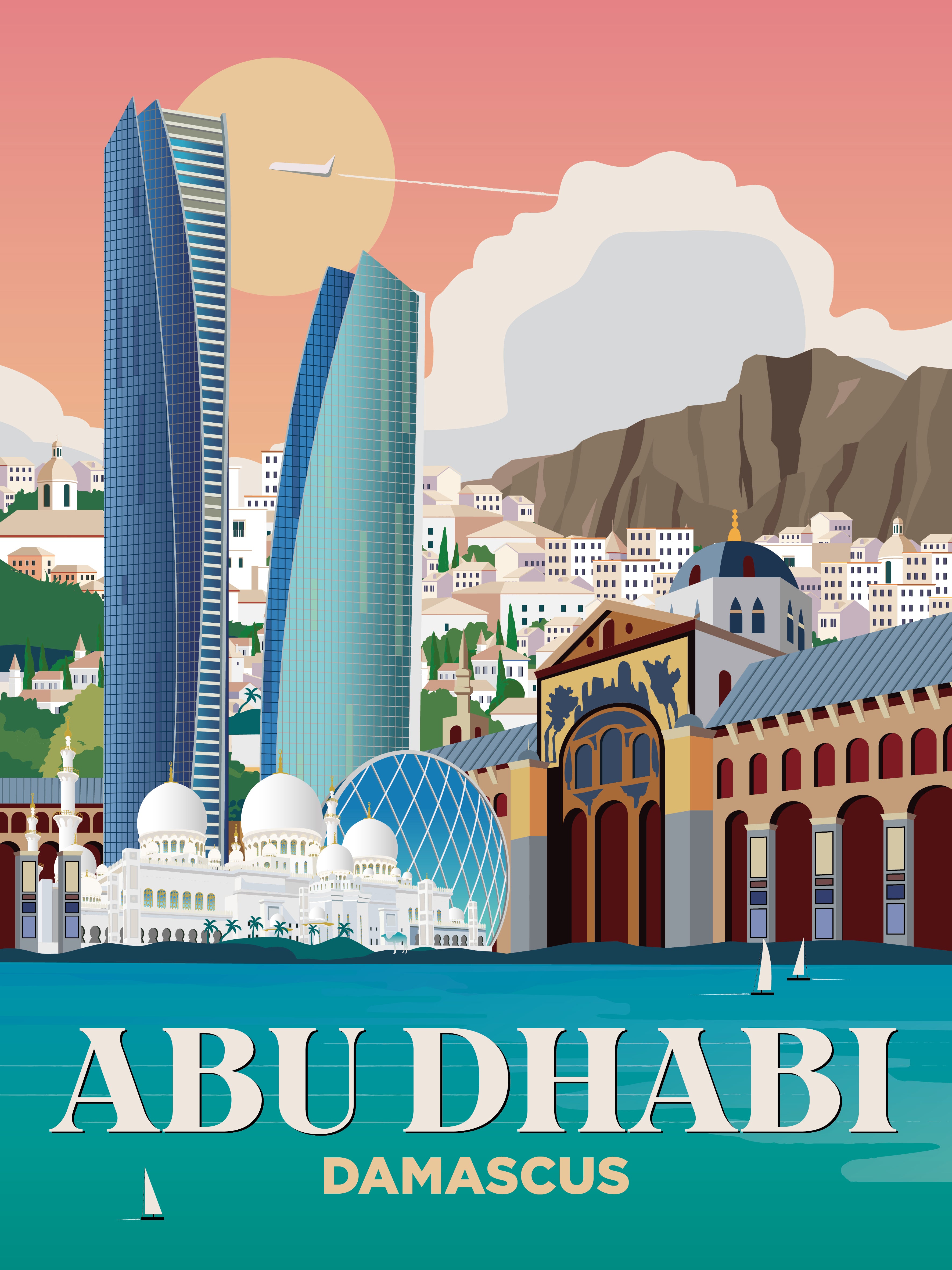 Abu Dhabi x Damascus