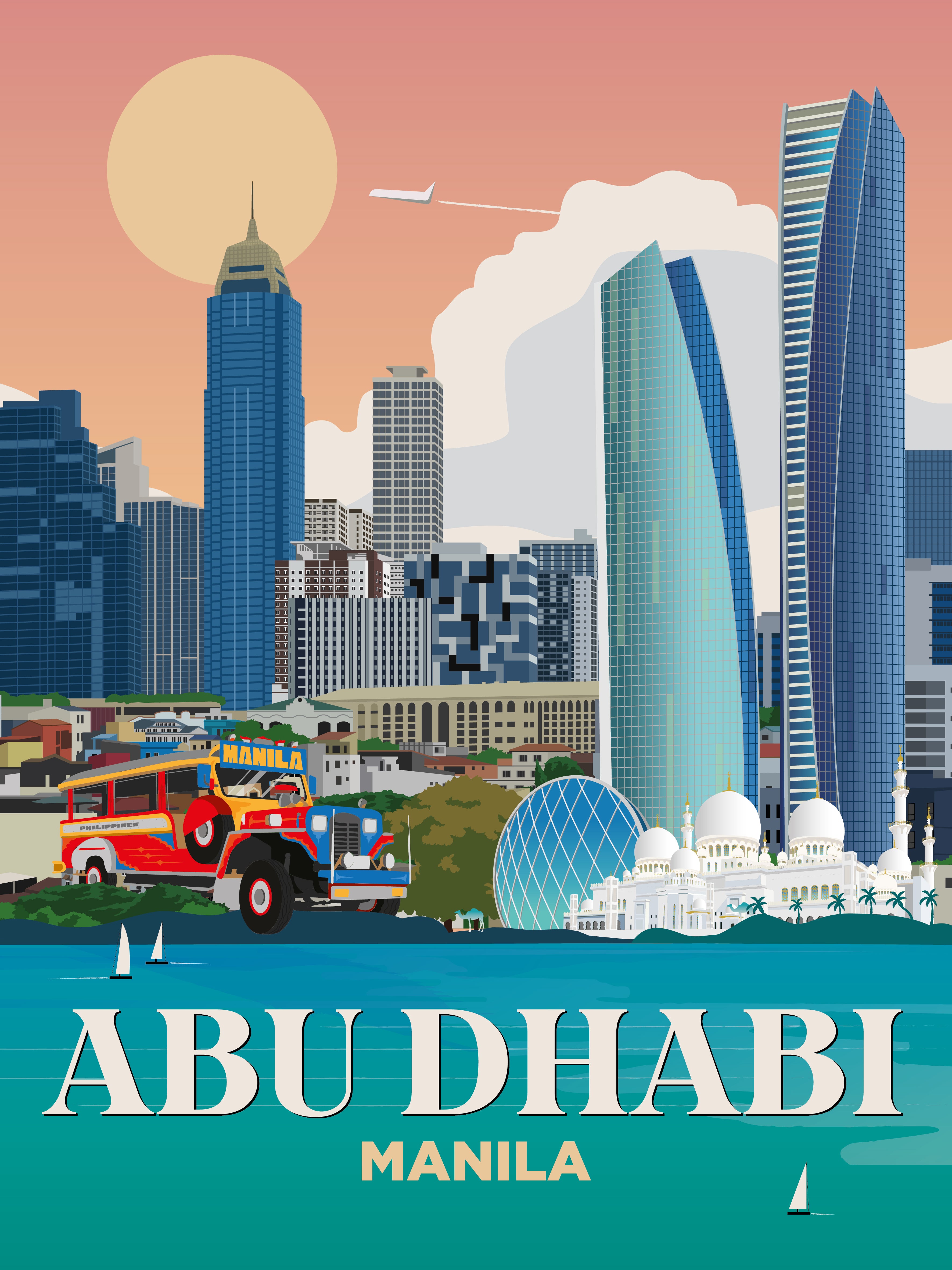 Abu Dhabi x Manila