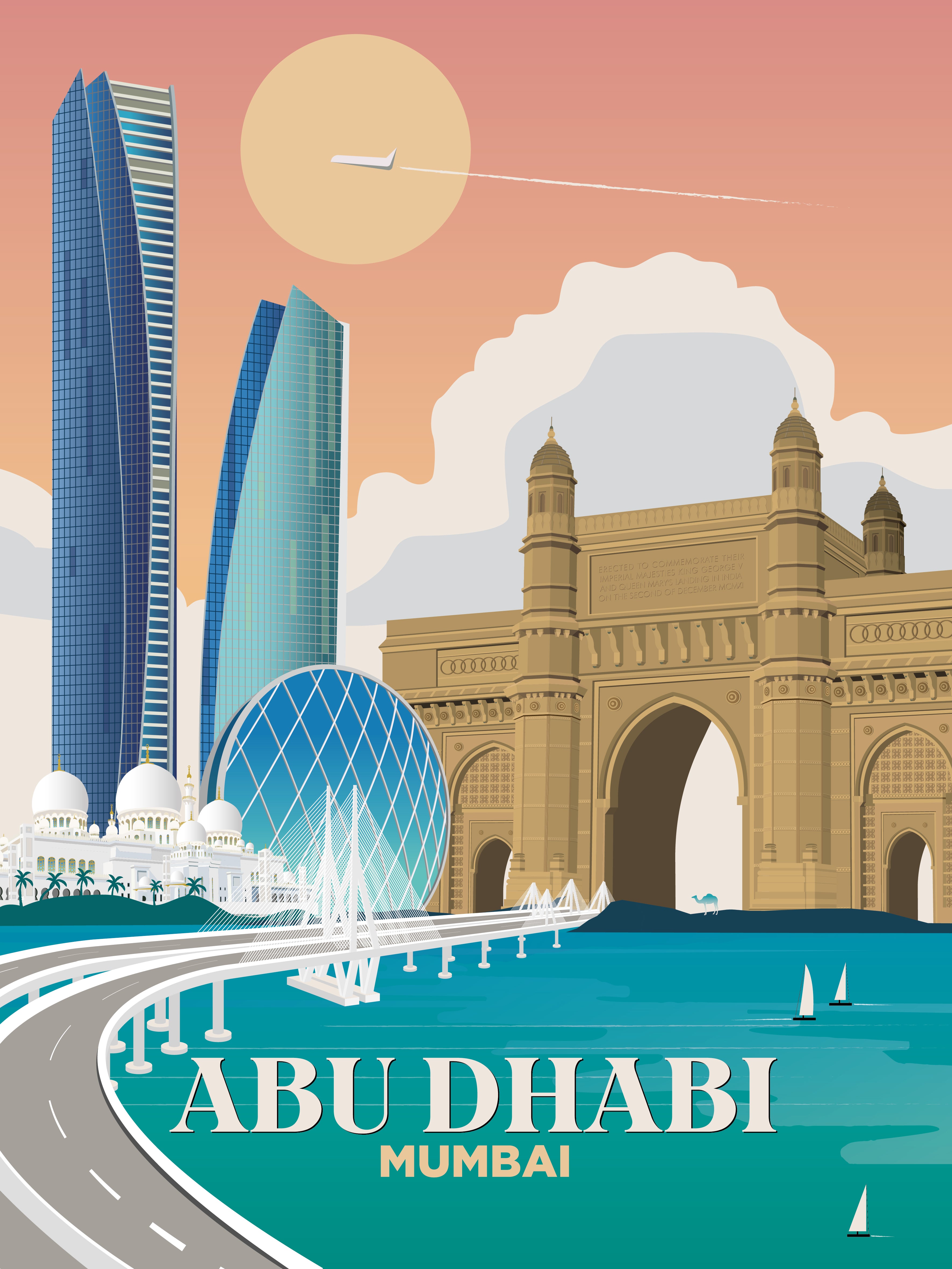Abu Dhabi x Mumbai