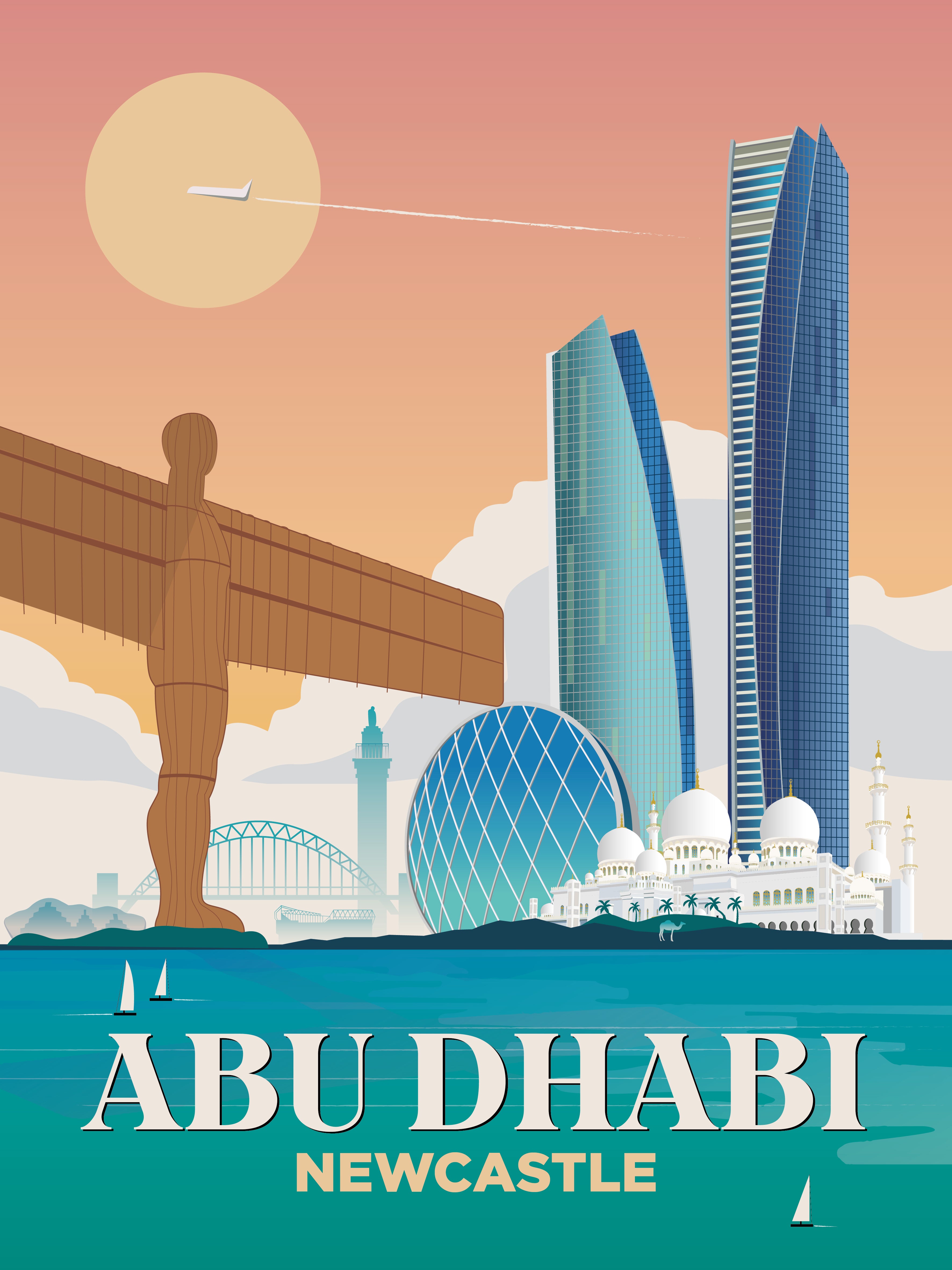 Abu Dhabi x Newcastle