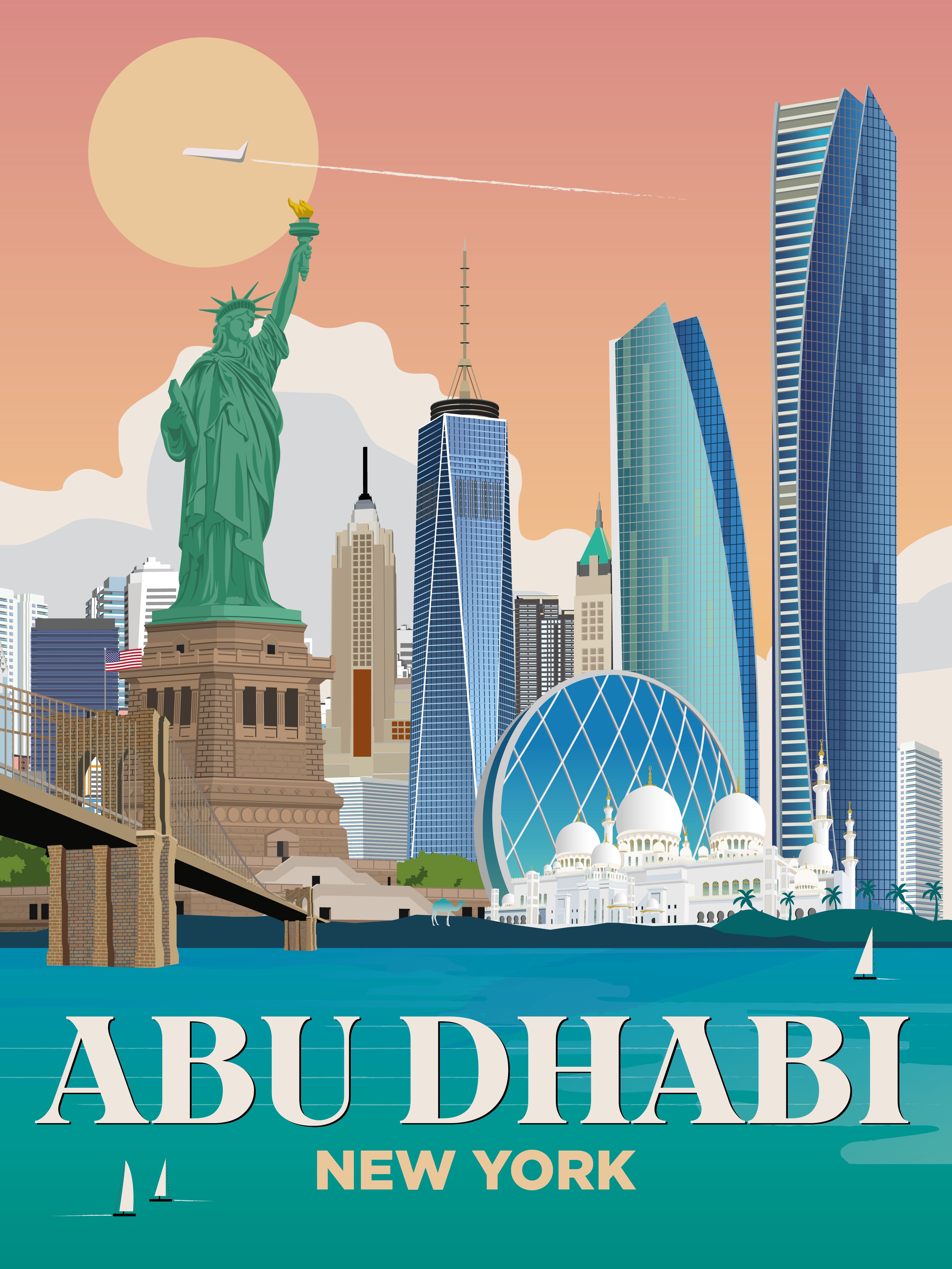 Abu Dhabi x New York