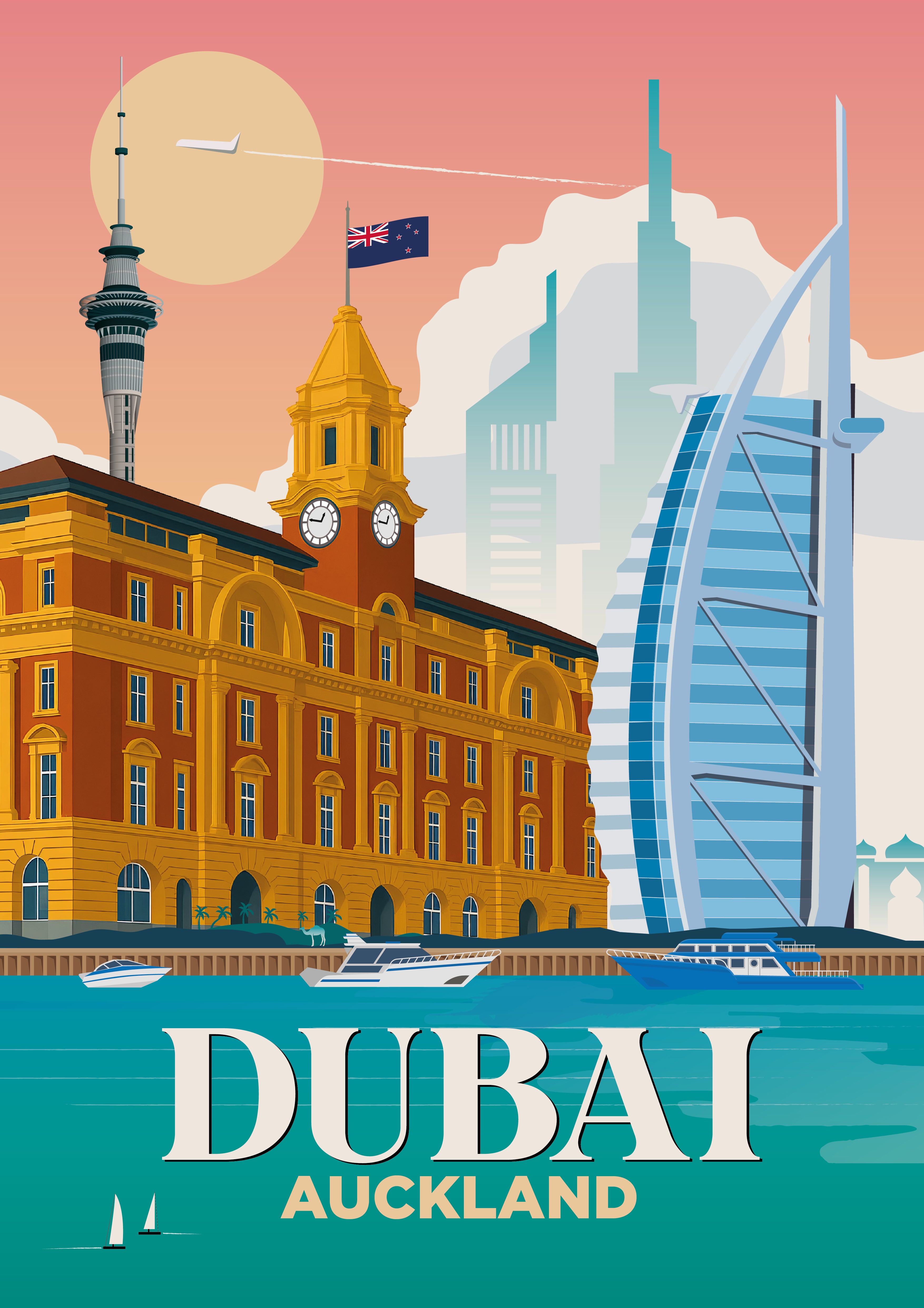 Dubai x Auckland