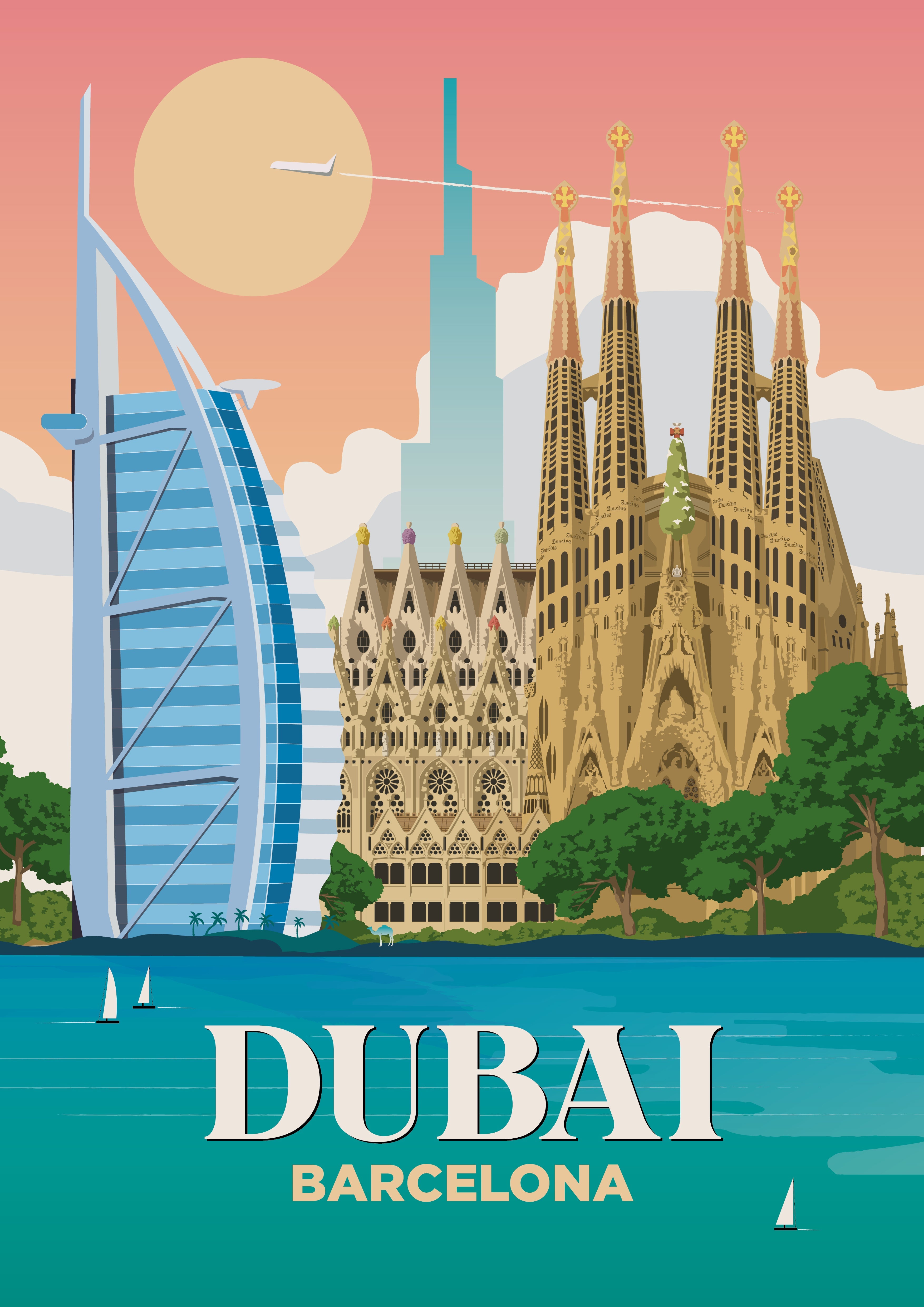Dubai x Barcelona