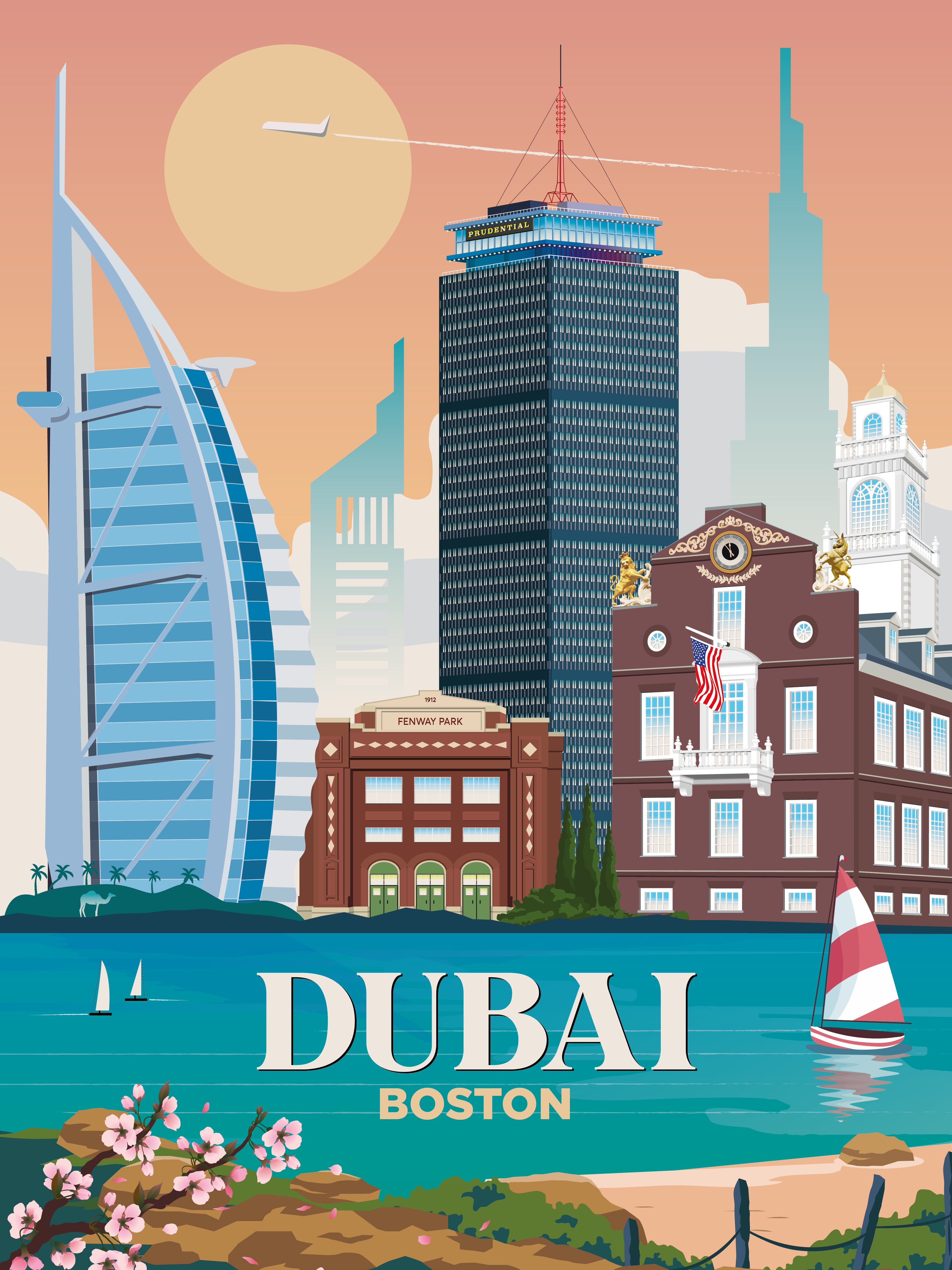 Dubai x Boston