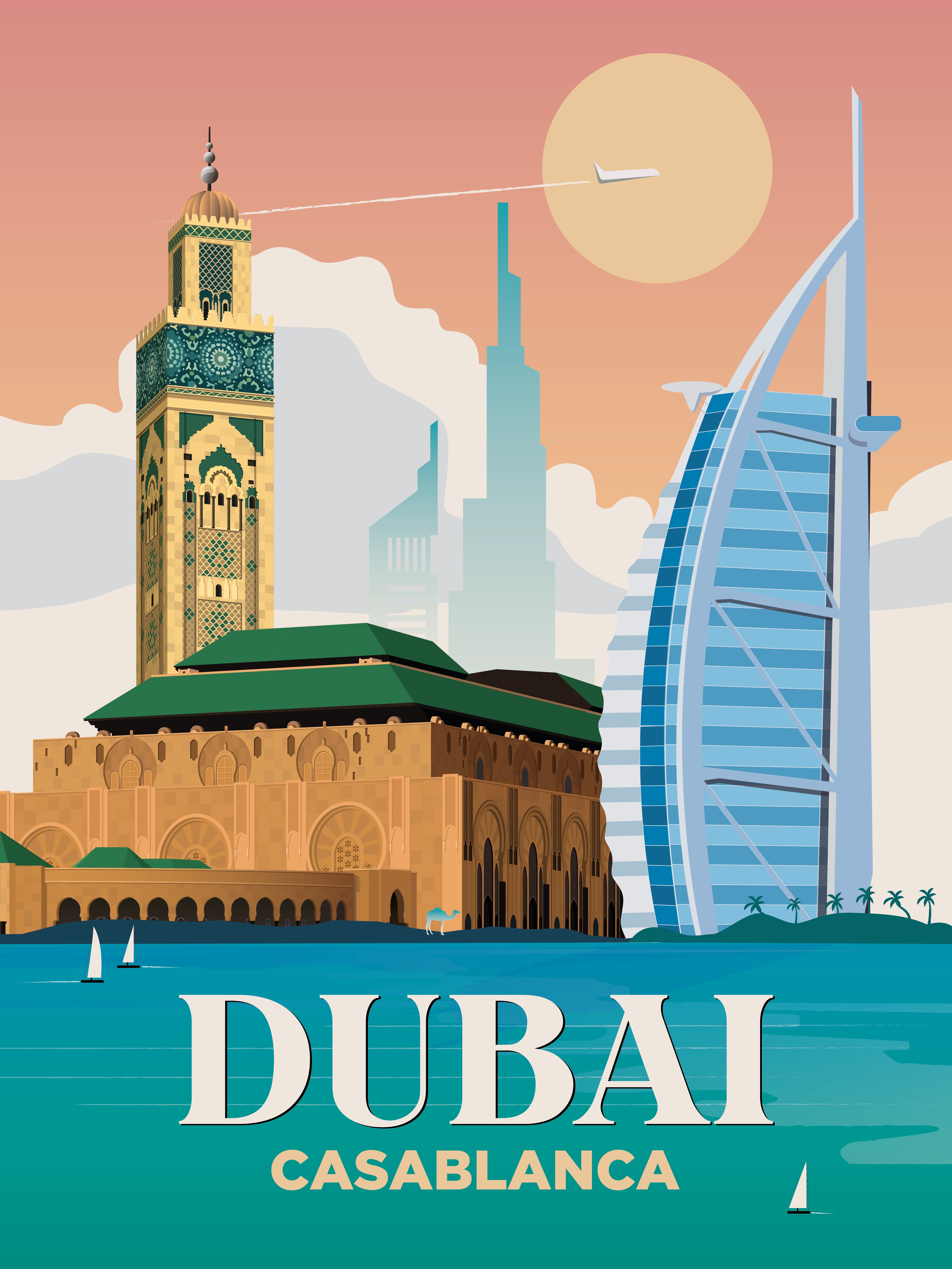 Dubai x Casablanca