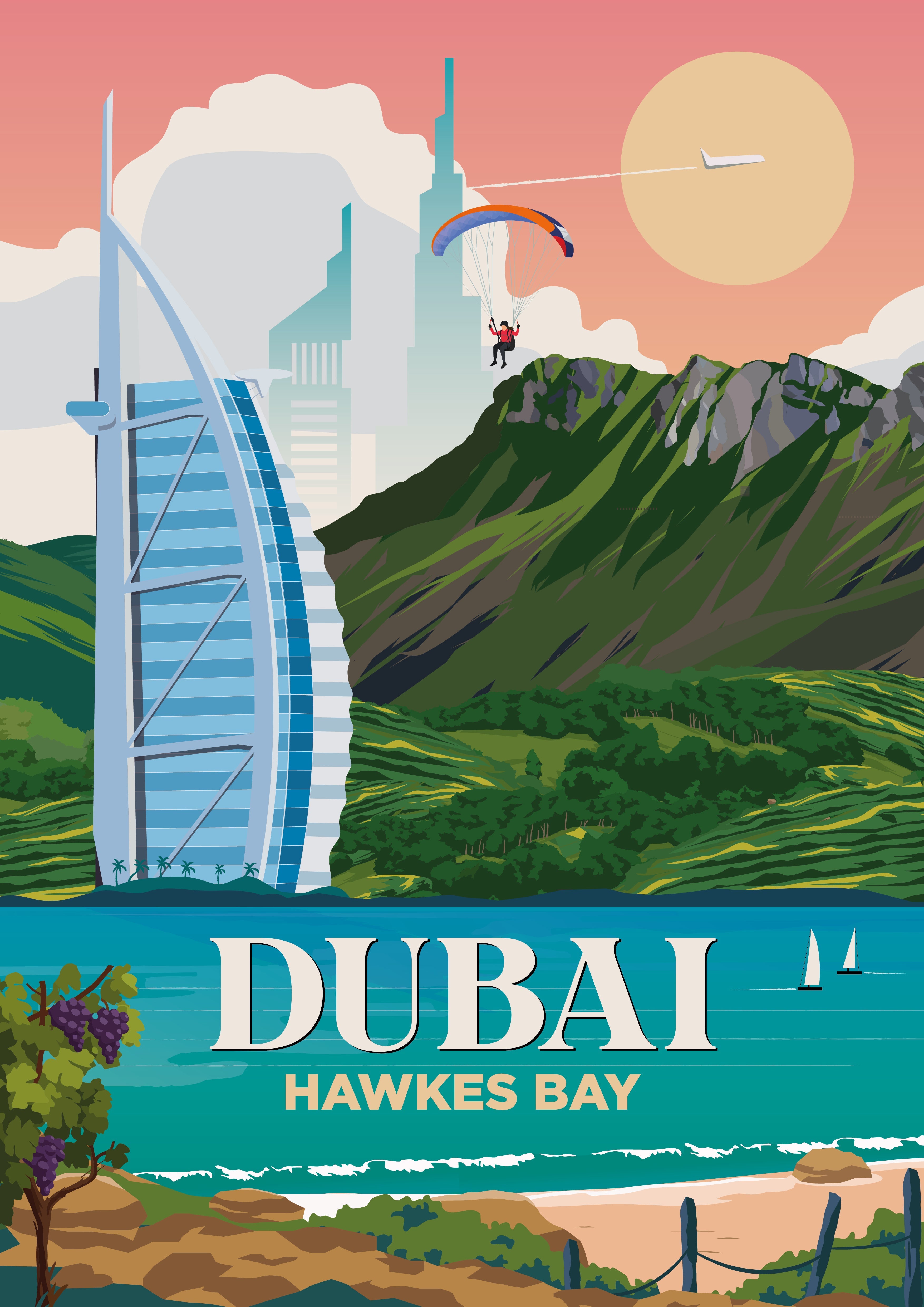 Dubai x Hawkes Bay
