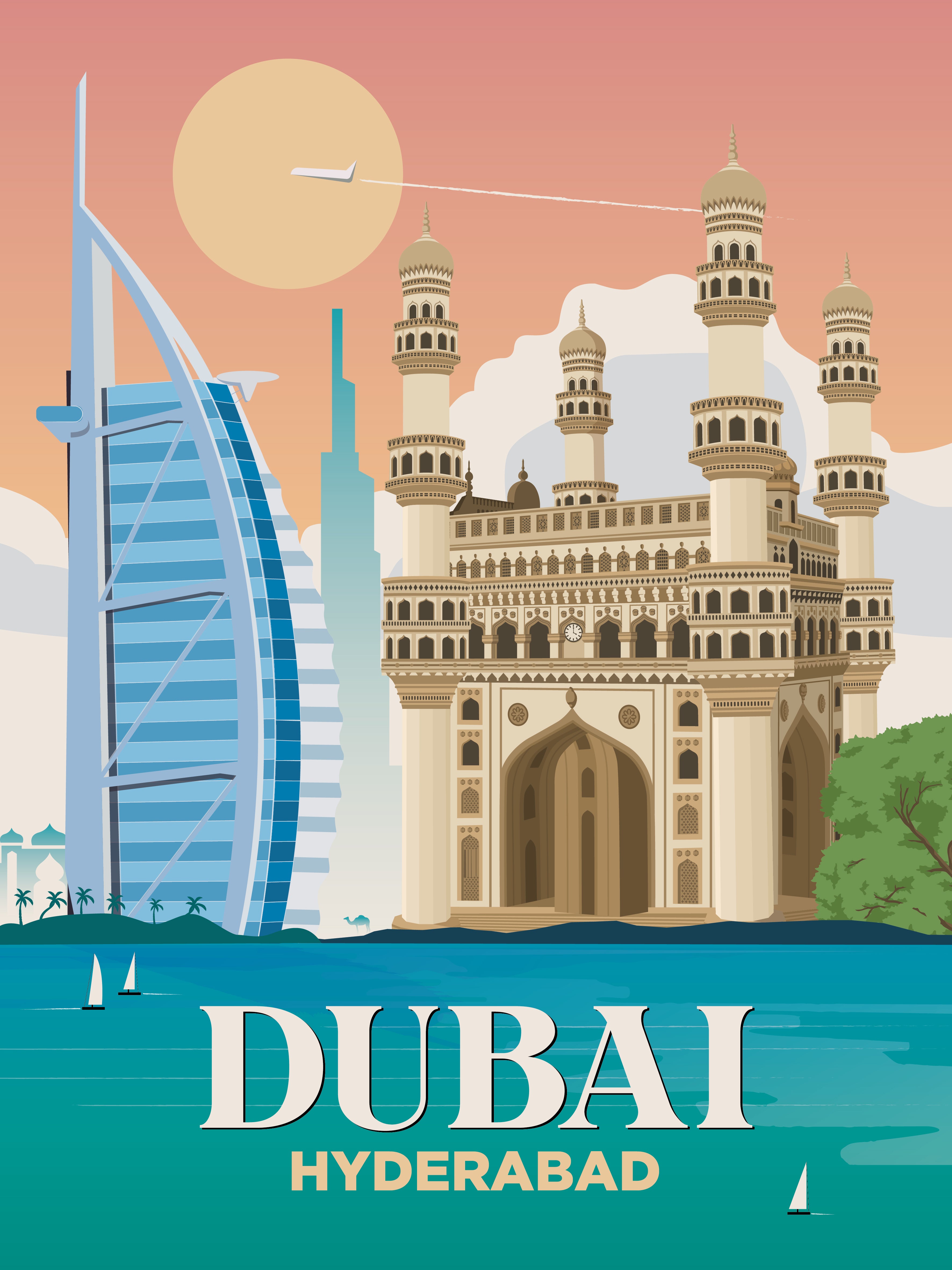 Dubai x Hyderabad
