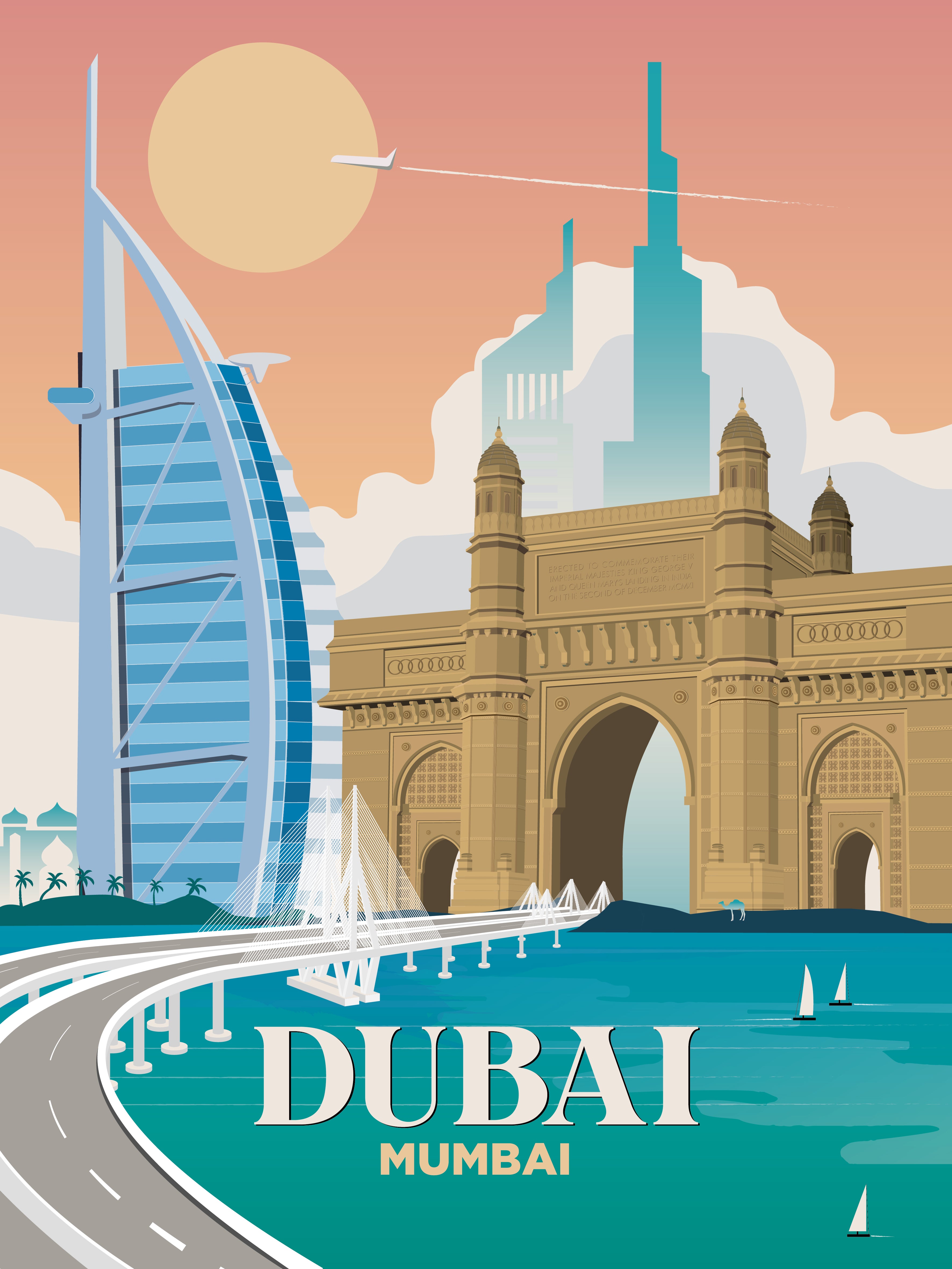 Dubai x Mumbai