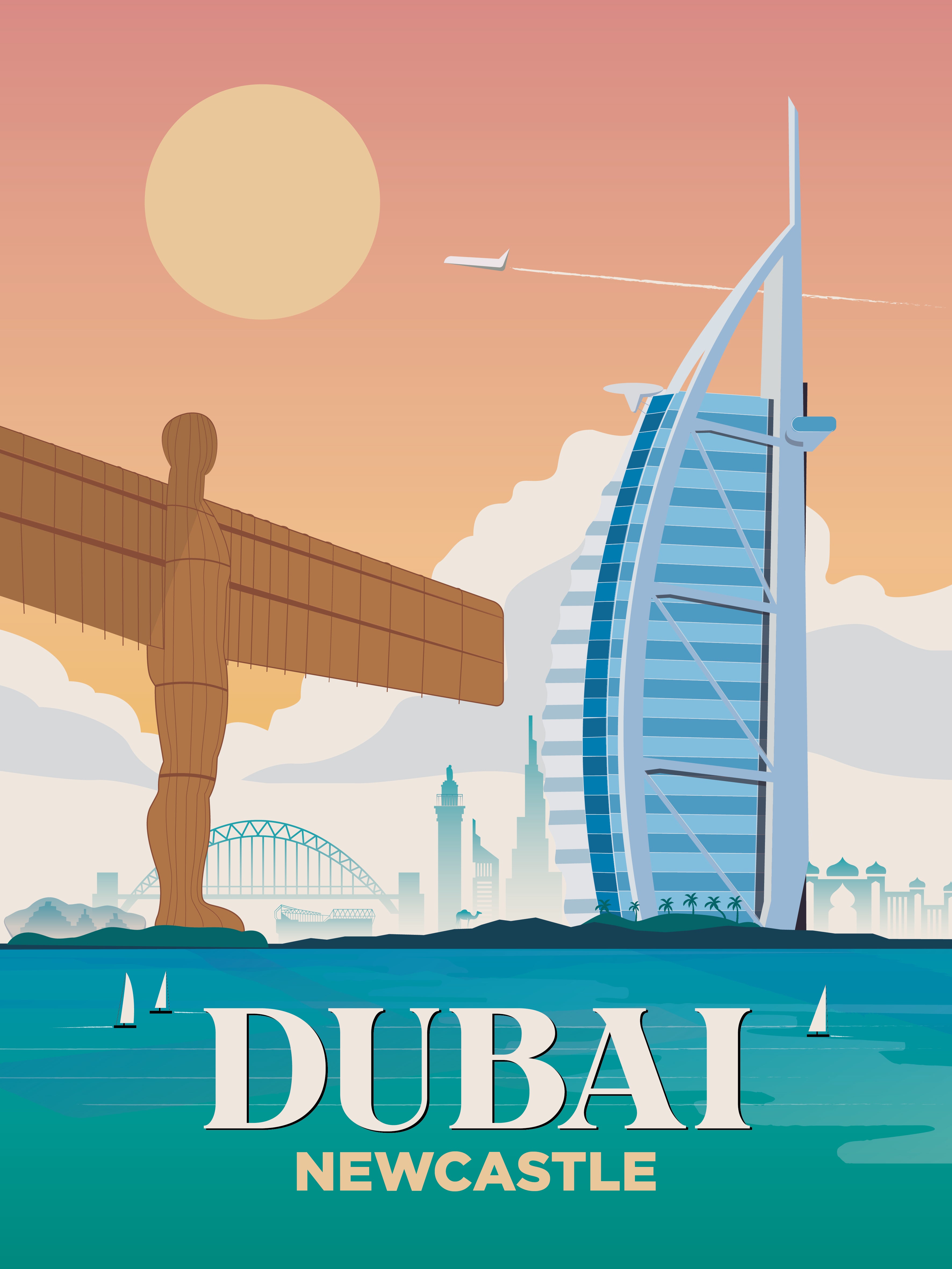 Dubai x Newcastle