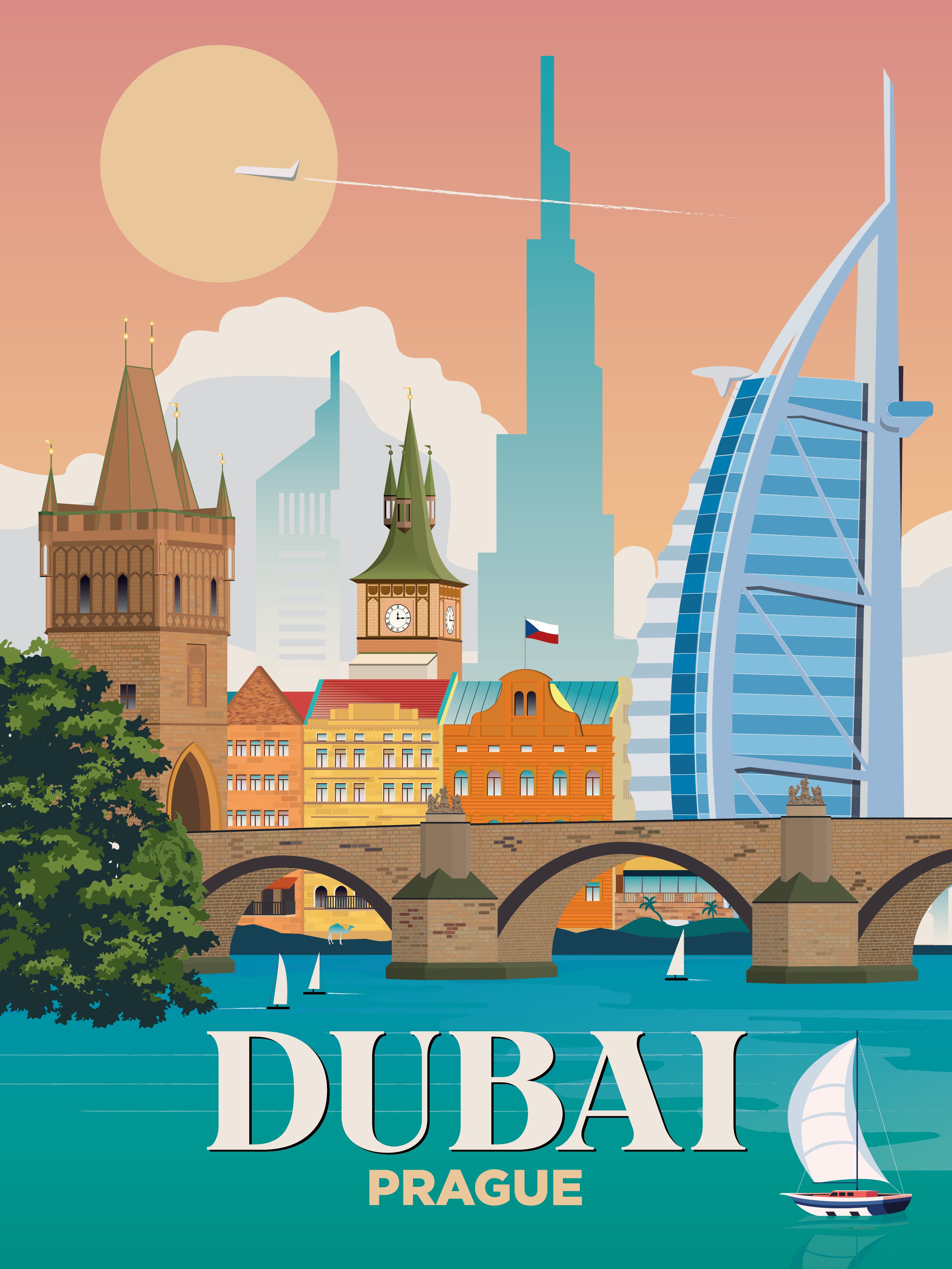 Dubai x Prague
