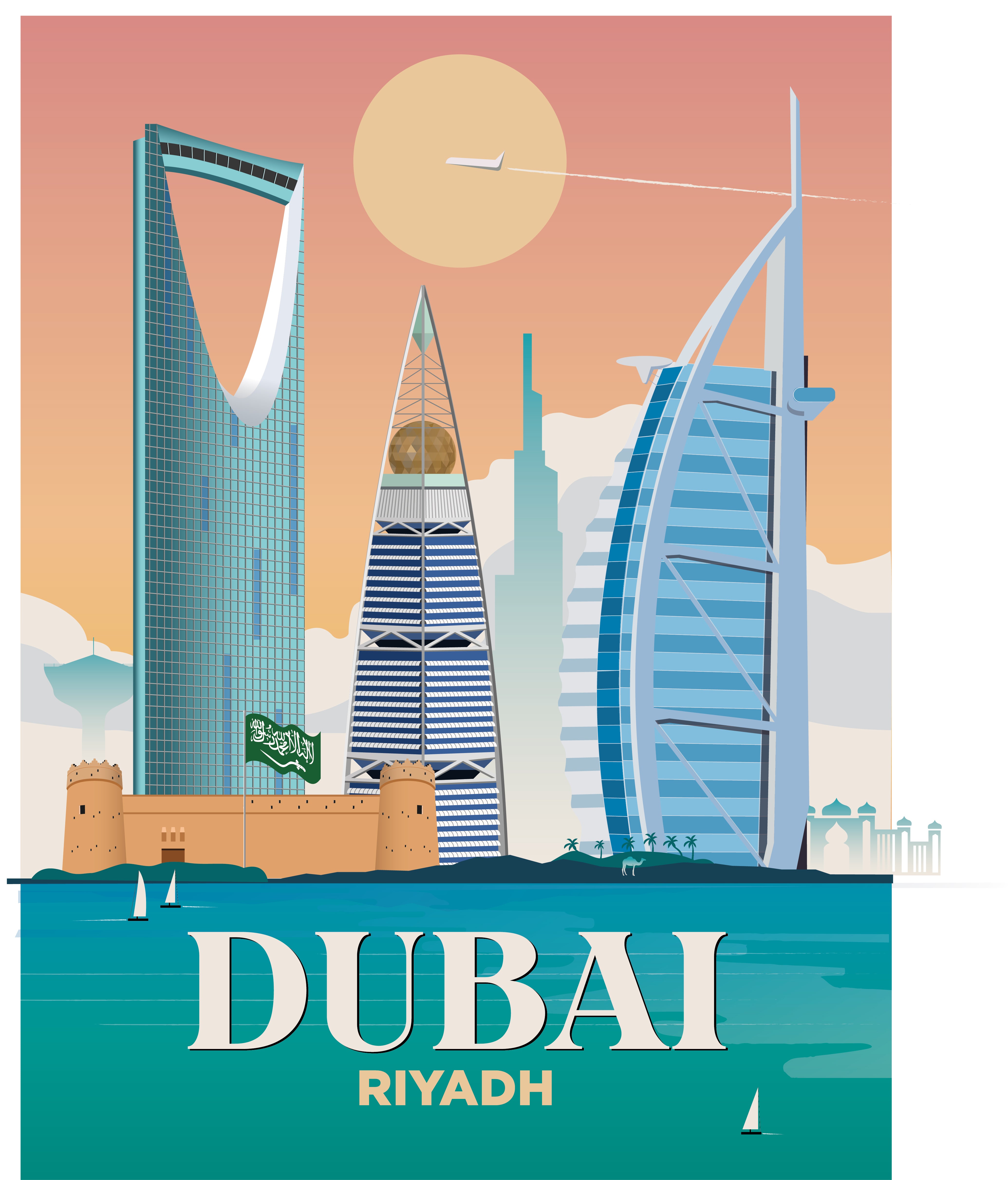 Dubai x Riyadh