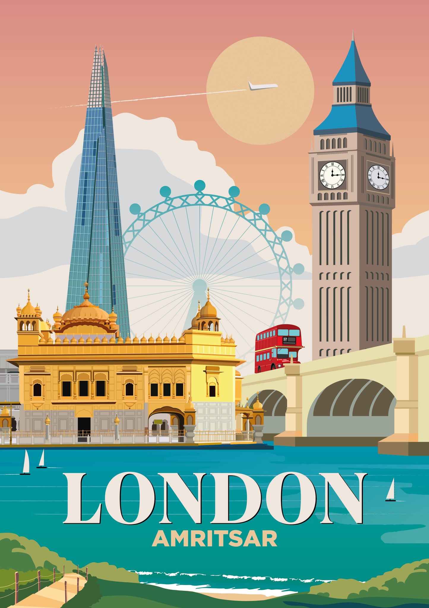 London x Amritsar