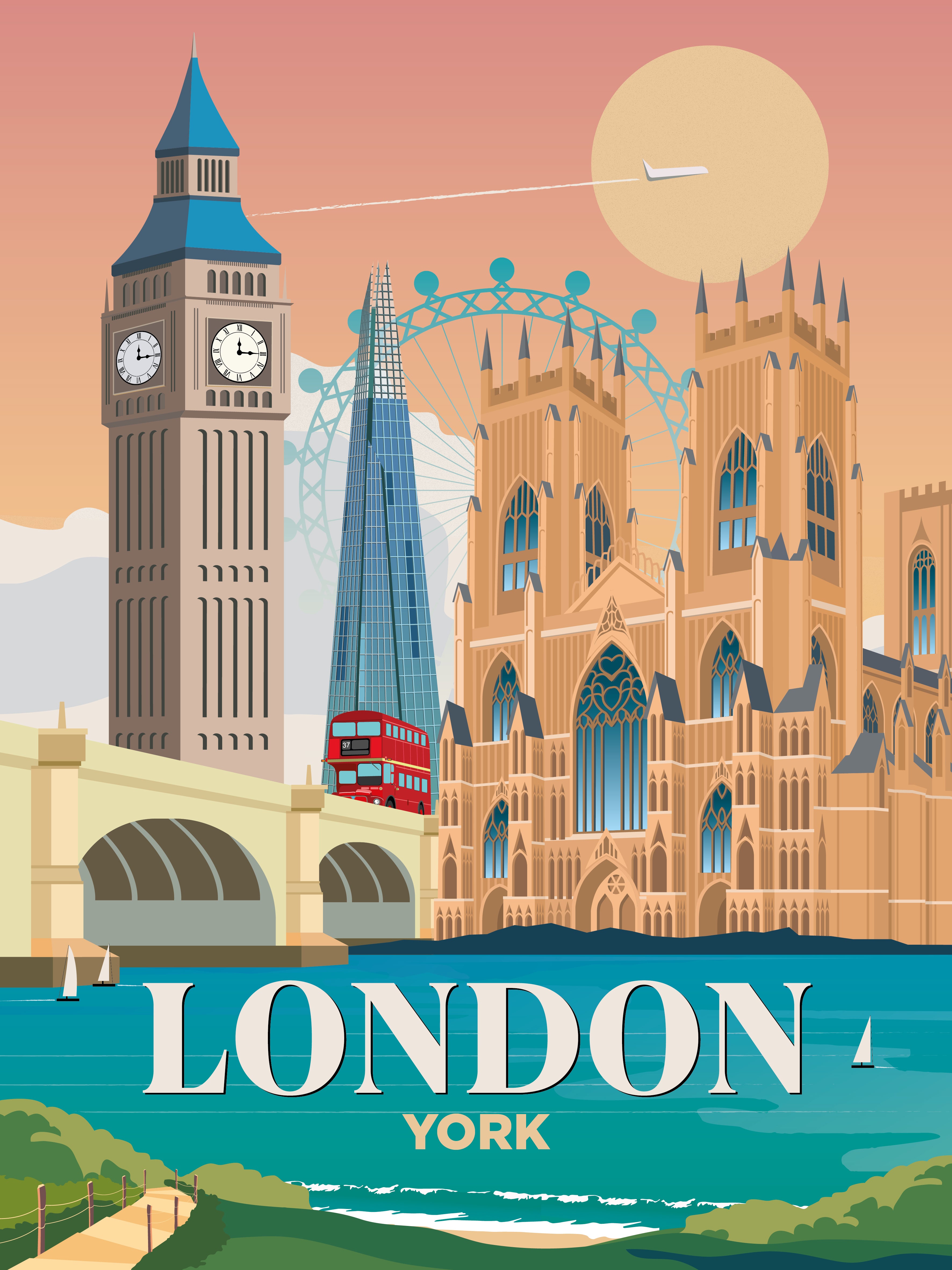 London x York
