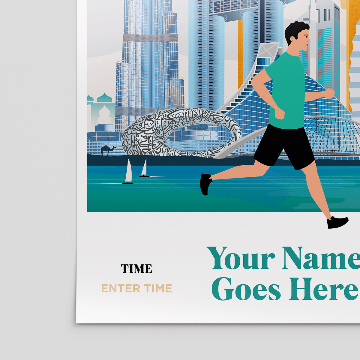 Custom Dubai Half Marathon