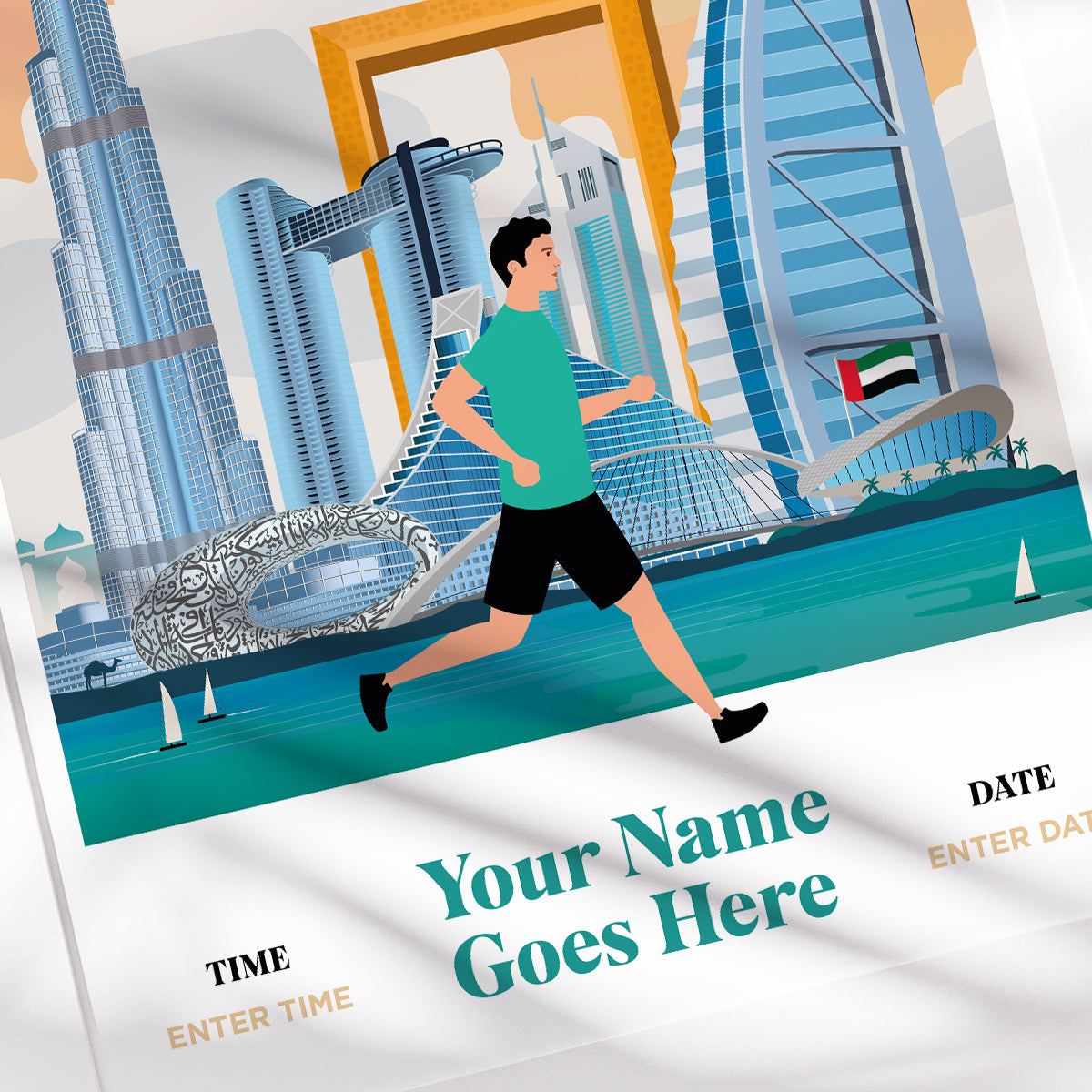 Custom Dubai Half Marathon