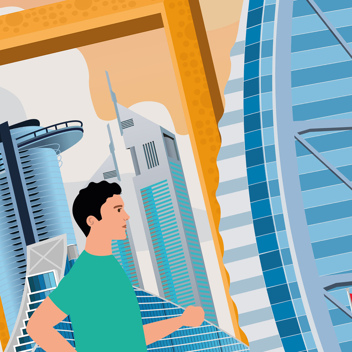 Custom Dubai Half Marathon