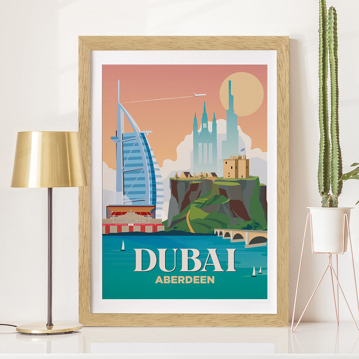 Dubai x Aberdeen Print