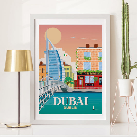 Dubai x Dublin Print