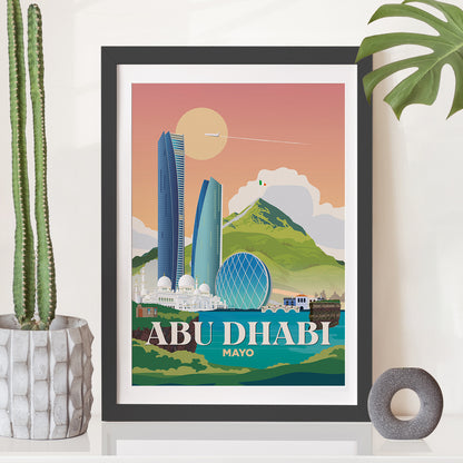 Abu Dhabi x Mayo Print