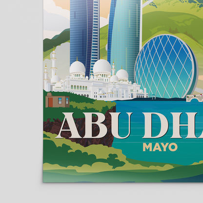 Abu Dhabi x Mayo Print