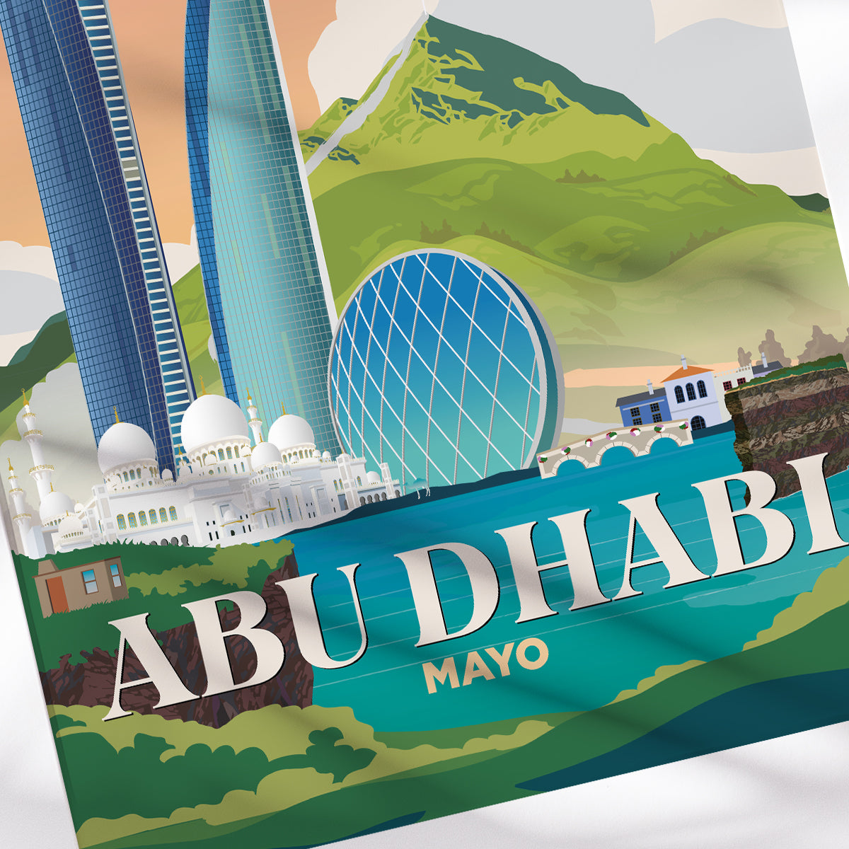 Abu Dhabi x Mayo Print