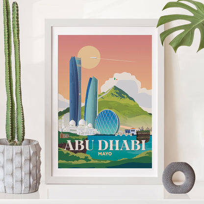 Abu Dhabi x Mayo Print