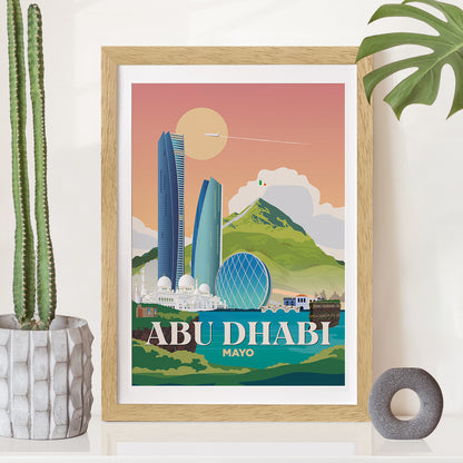 Abu Dhabi x Mayo Print