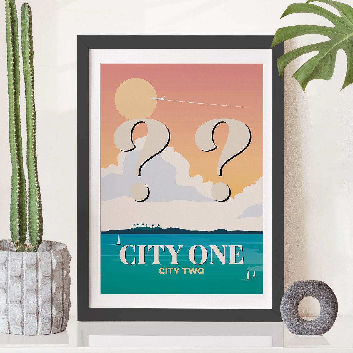 Your Two City Print