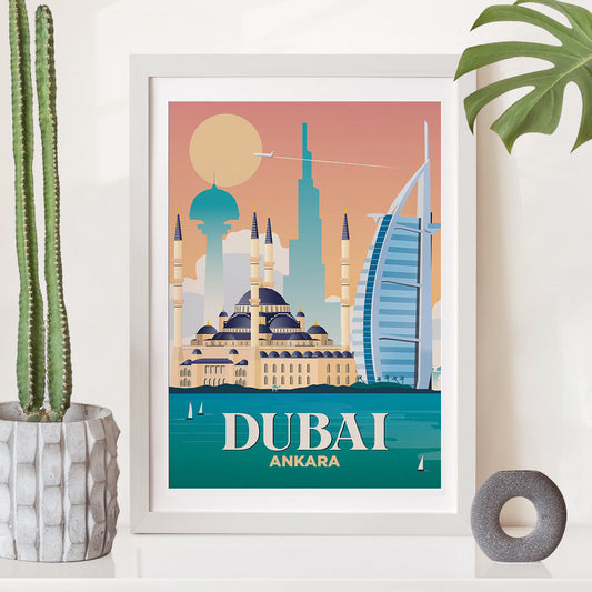 Dubai x Ankara Print