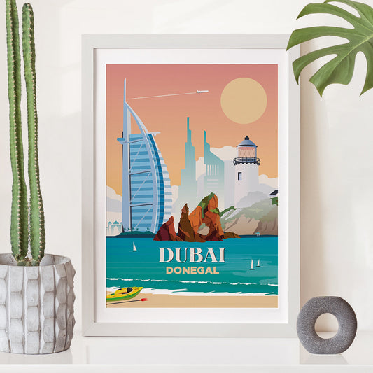 Dubai x Donegal Print