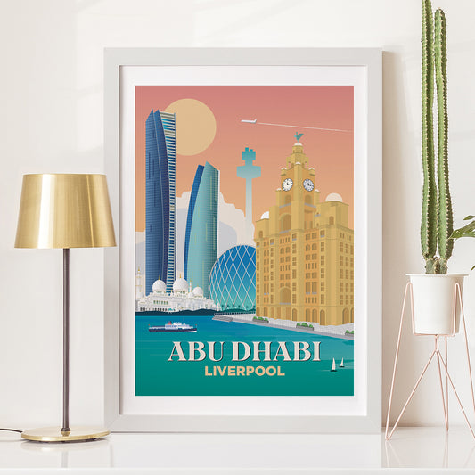 Abu Dhabi x Liverpool Print