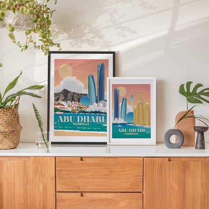 Abu Dhabi x Marbella Print