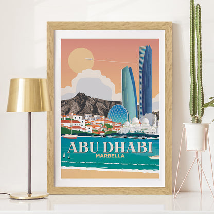 Abu Dhabi x Marbella Print