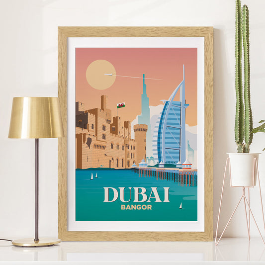 Dubai x Bangor Print