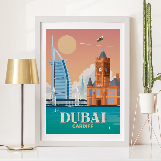 Dubai x Cardiff Print