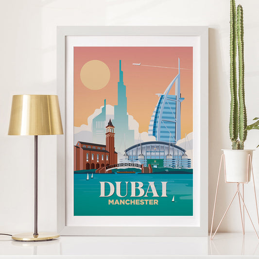 Dubai x Manchester City Print