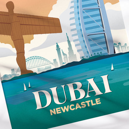 Dubai x Newcastle Print