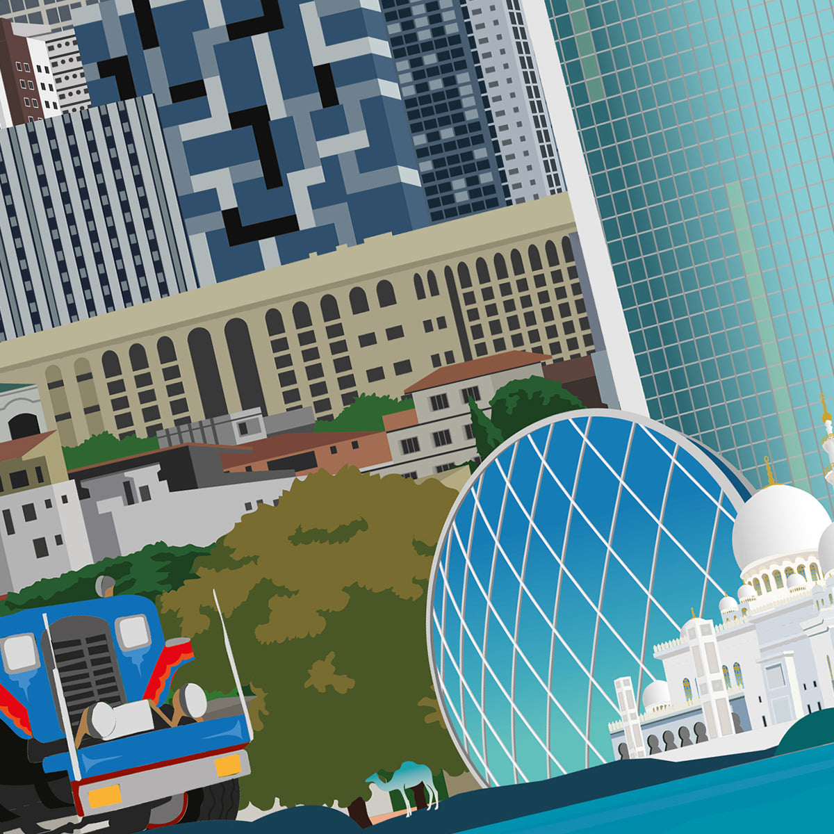 Abu Dhabi x Manila
