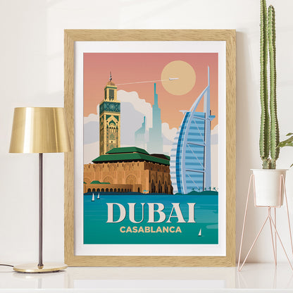 Dubai x Casablanca
