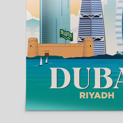 Dubai x Riyadh