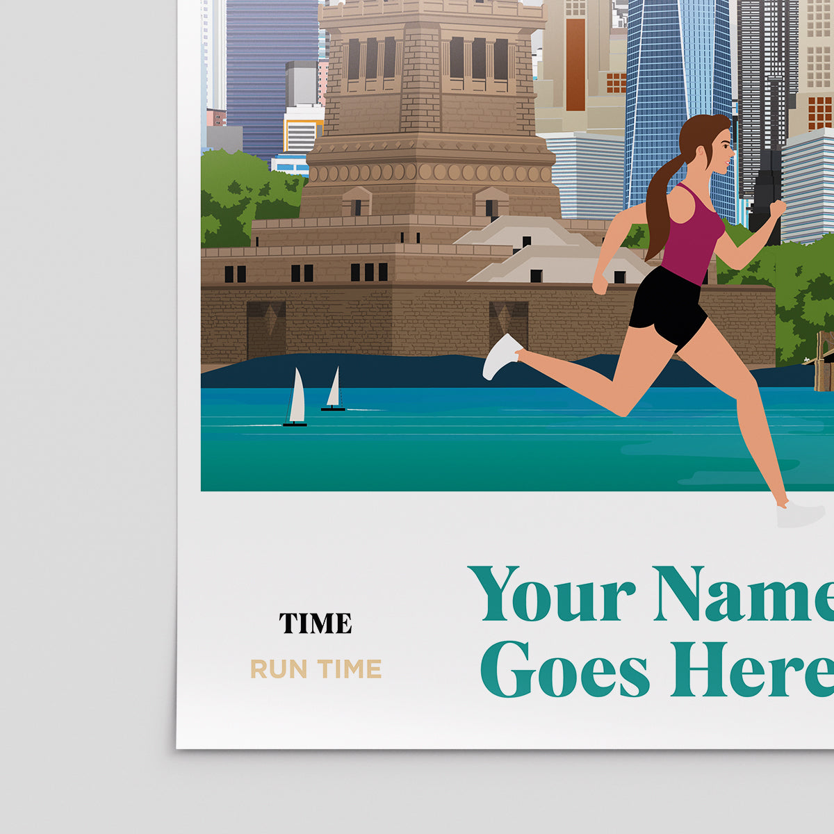 Custom New York Marathon Print