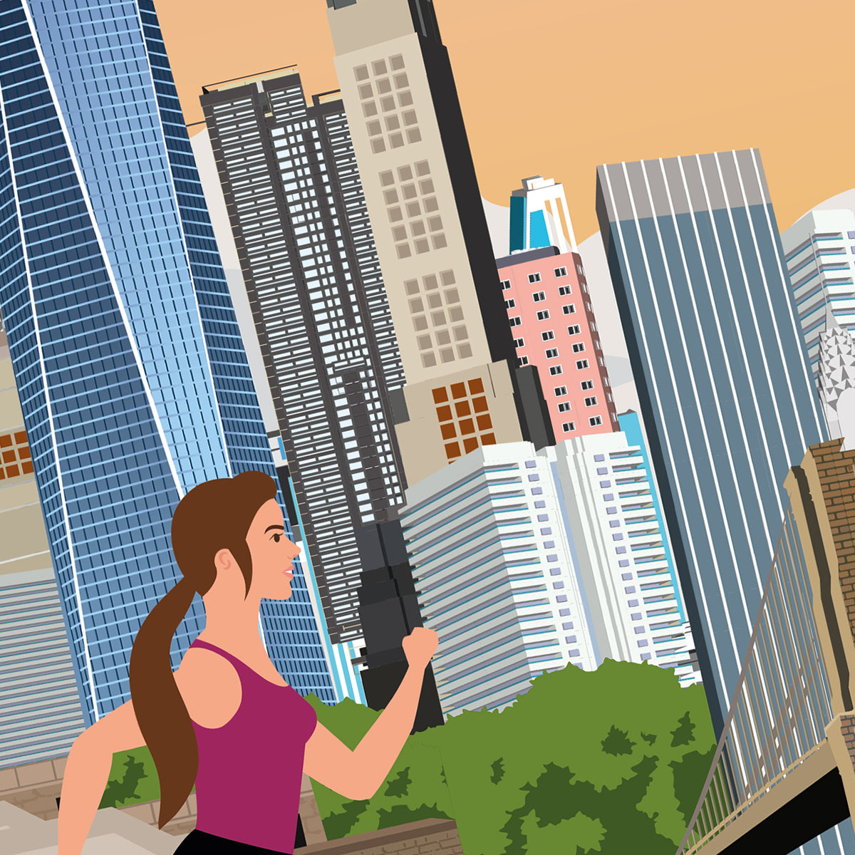 Custom New York Marathon Print
