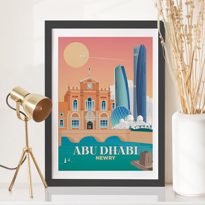 Abu Dhabi x Newry Print