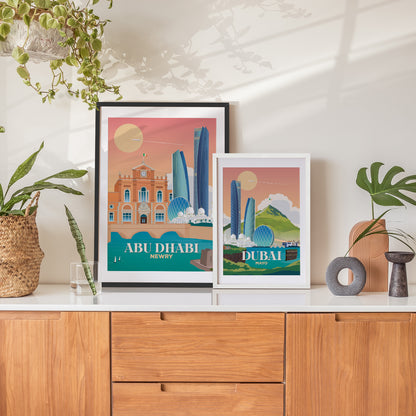 Abu Dhabi x Newry Print