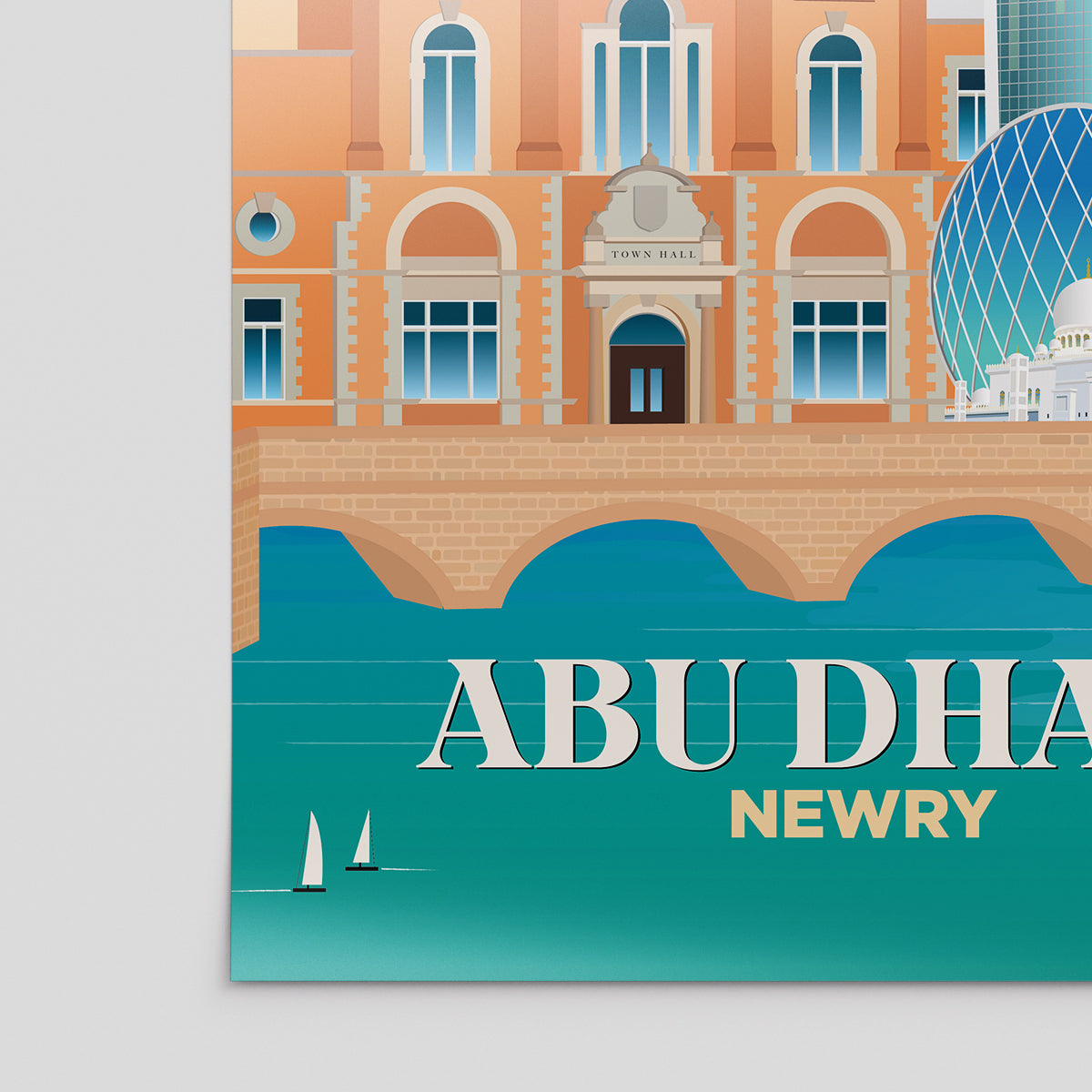 Abu Dhabi x Newry Print